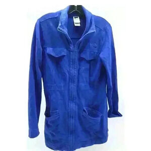 The North Face Women's Utility Jacket Blue Size M Zip Casual Gorpcore